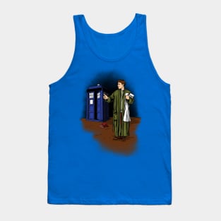 Hitchhiker in Time and Space Tank Top